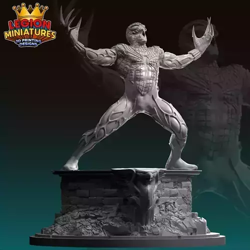 Marvel crisis protocol Spidercarnage presupported included