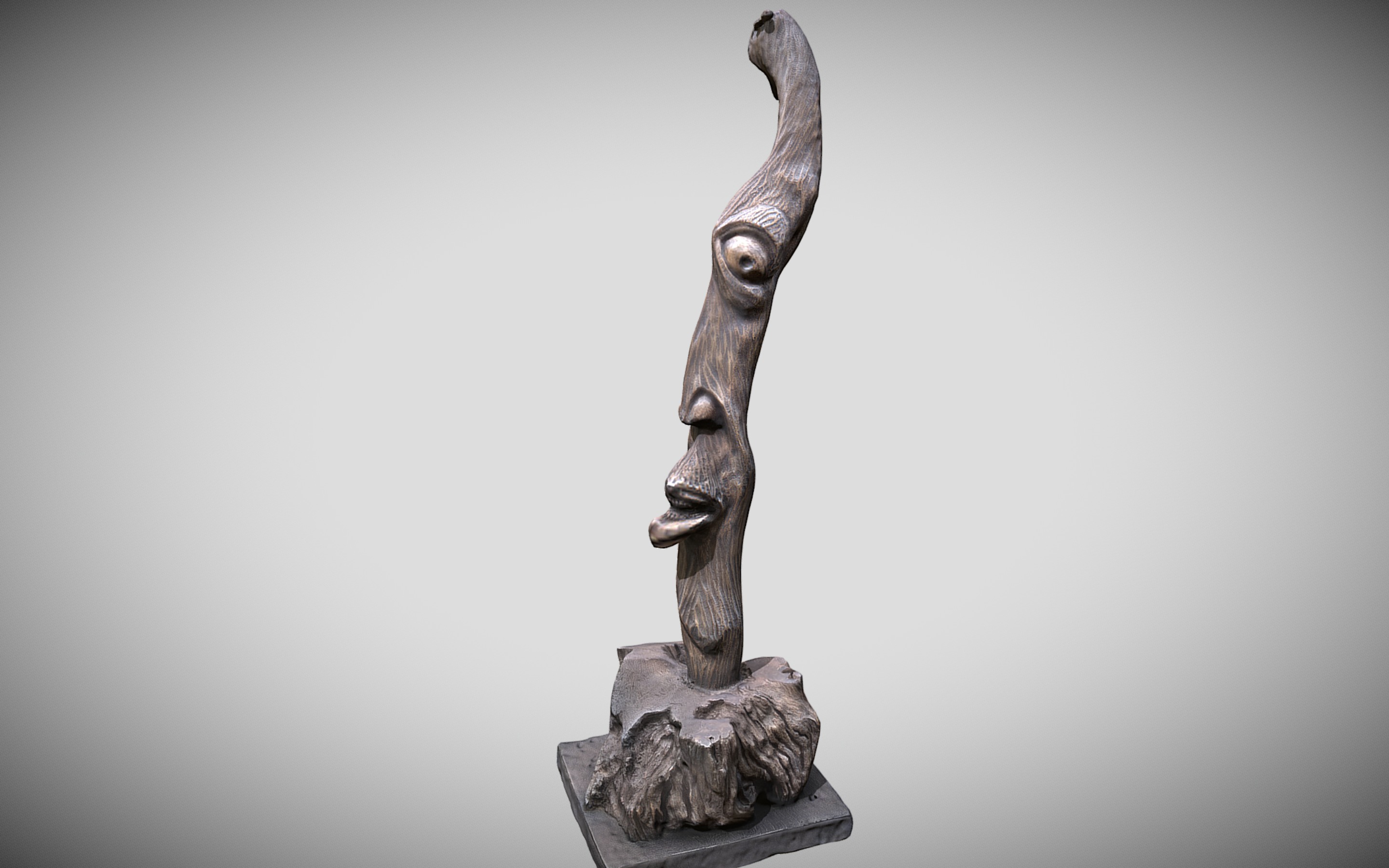 Urhie Egbe - Echo of Time Low-poly 3D model_1