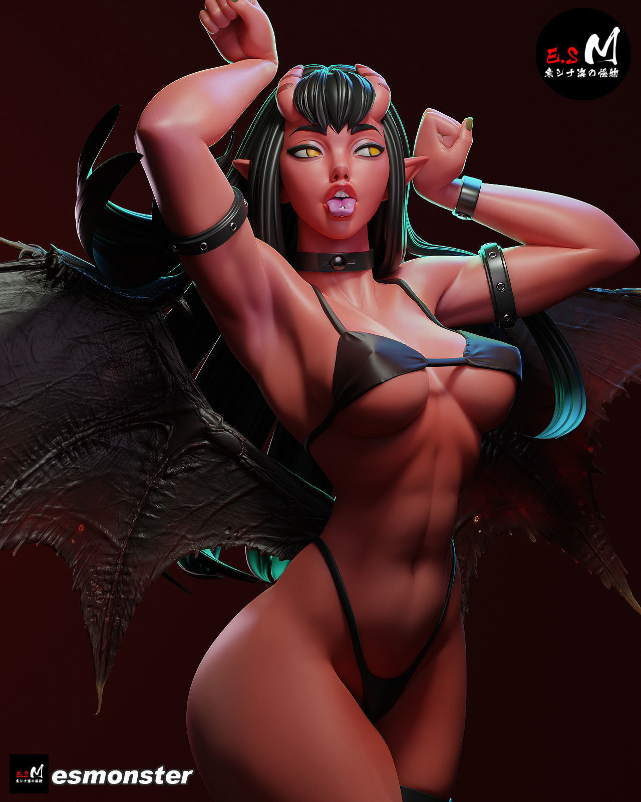 Meru with NSFW CHARACTER BY ESM 3D print model_33