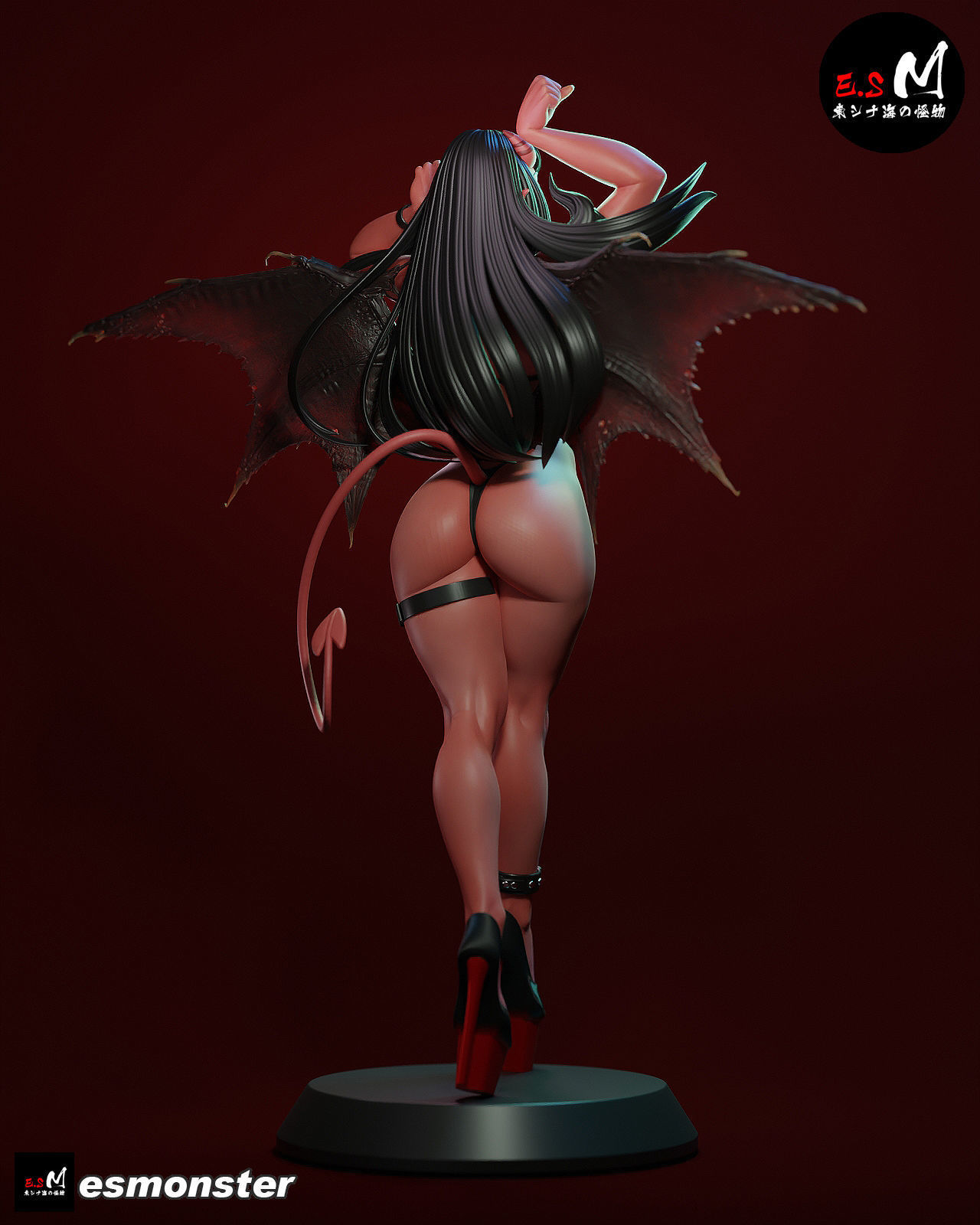 Meru with NSFW CHARACTER BY ESM 3D print model_16