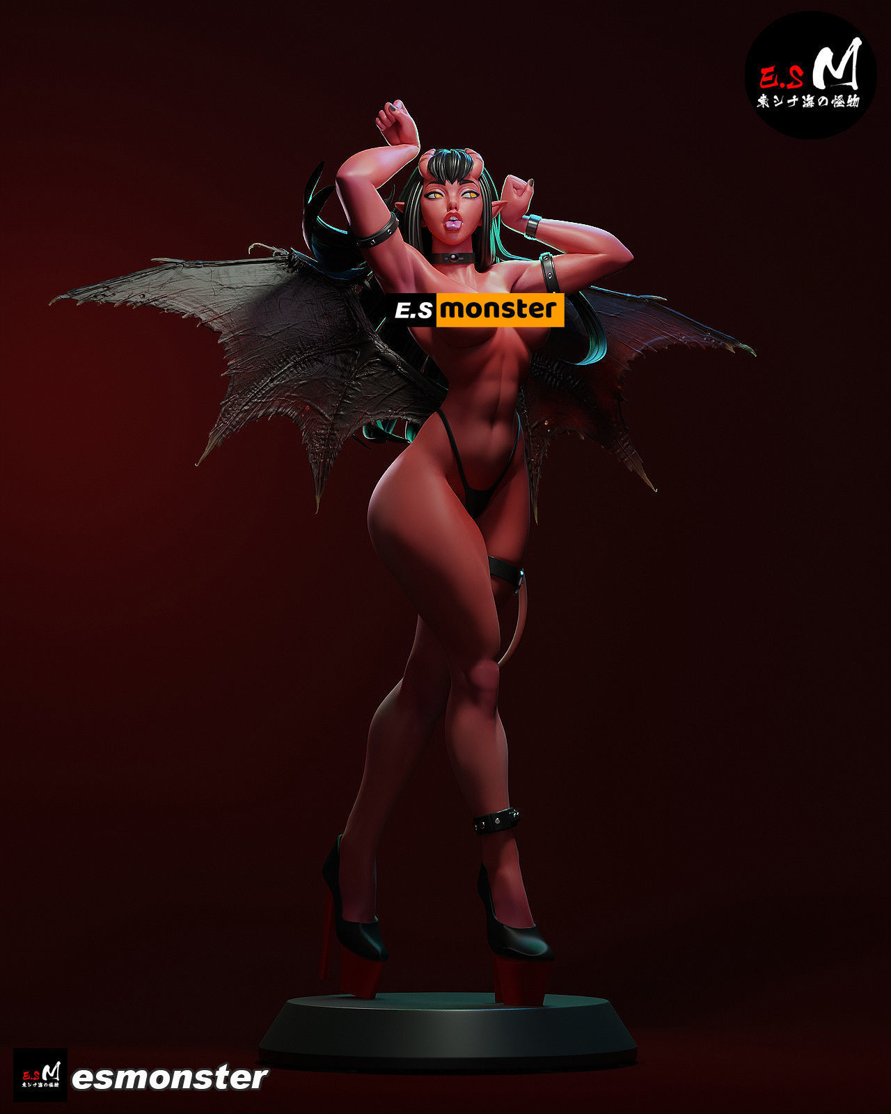 Meru with NSFW CHARACTER BY ESM 3D print model_3