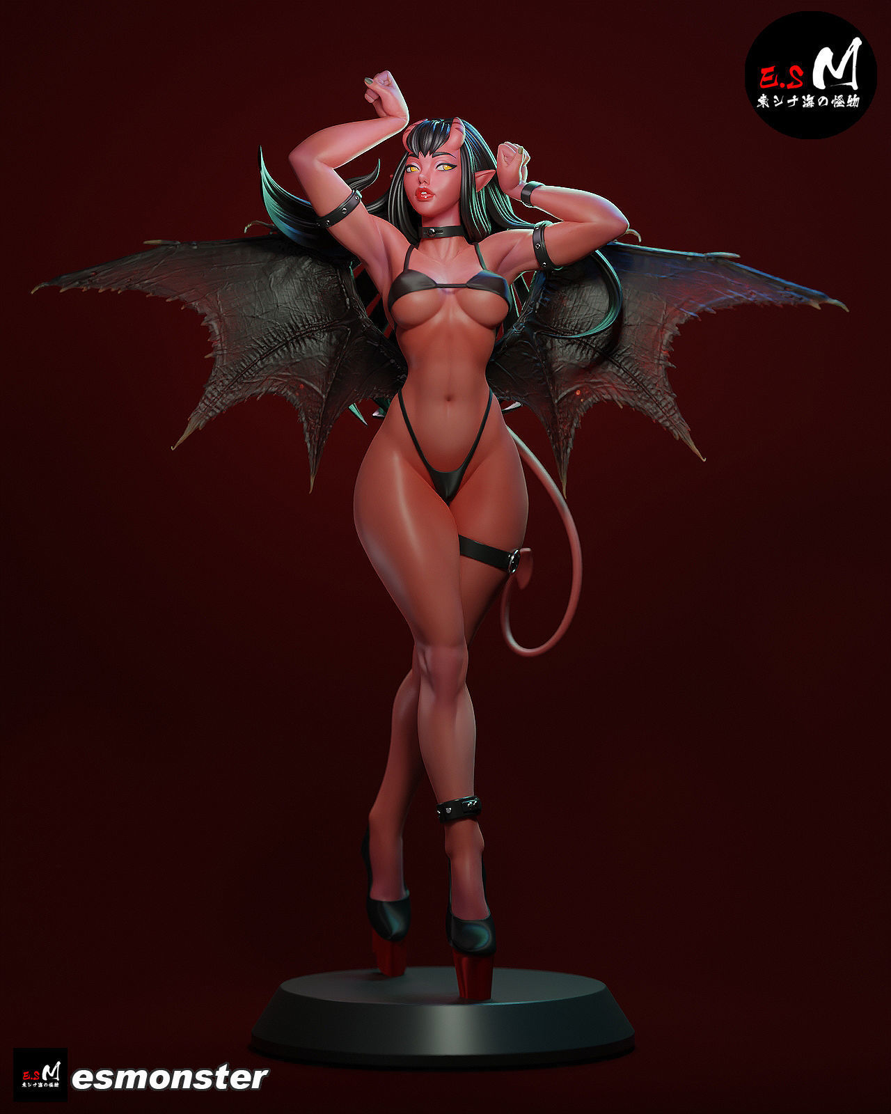 Meru with NSFW CHARACTER BY ESM 3D print model_20