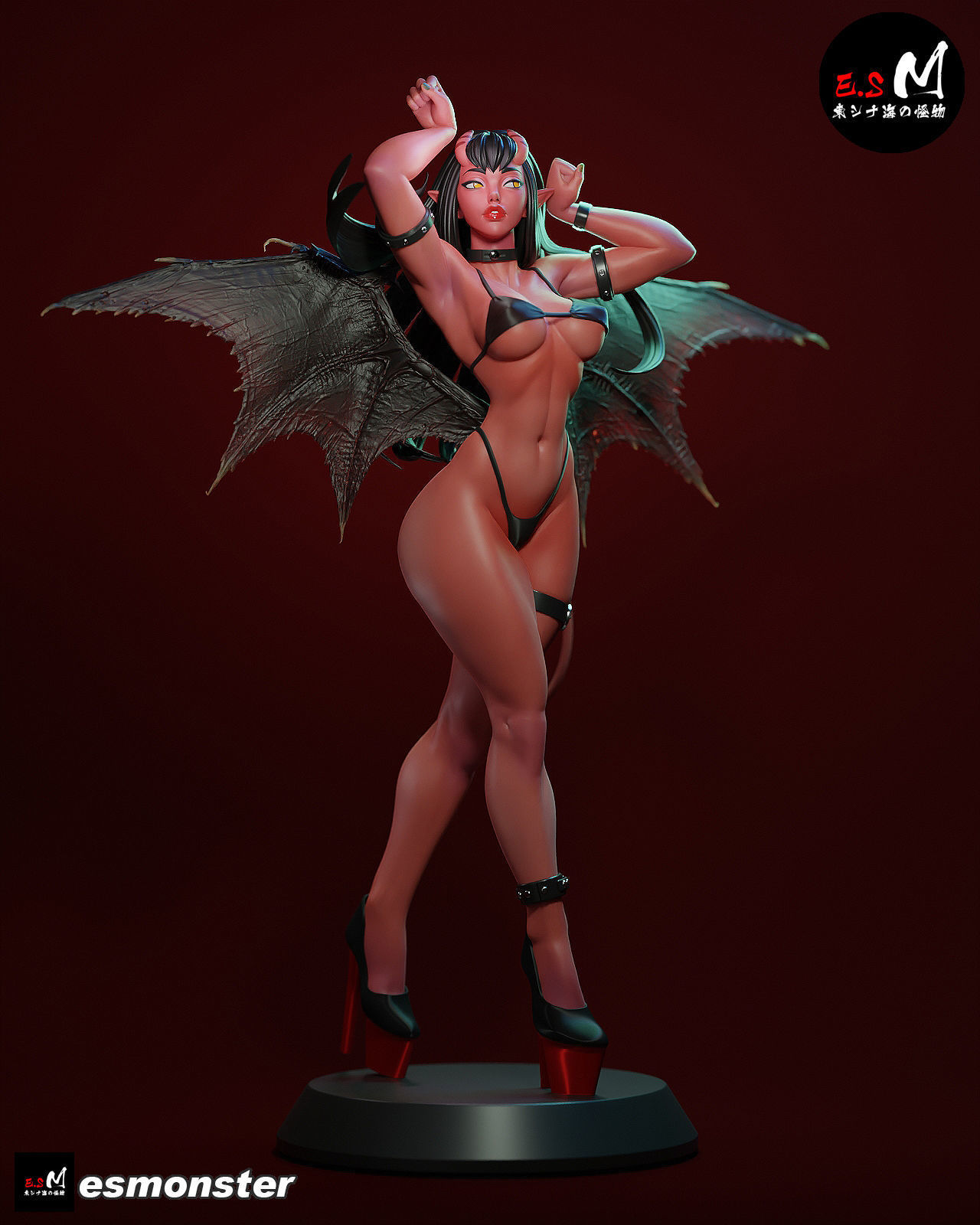 Meru with NSFW CHARACTER BY ESM 3D print model_19