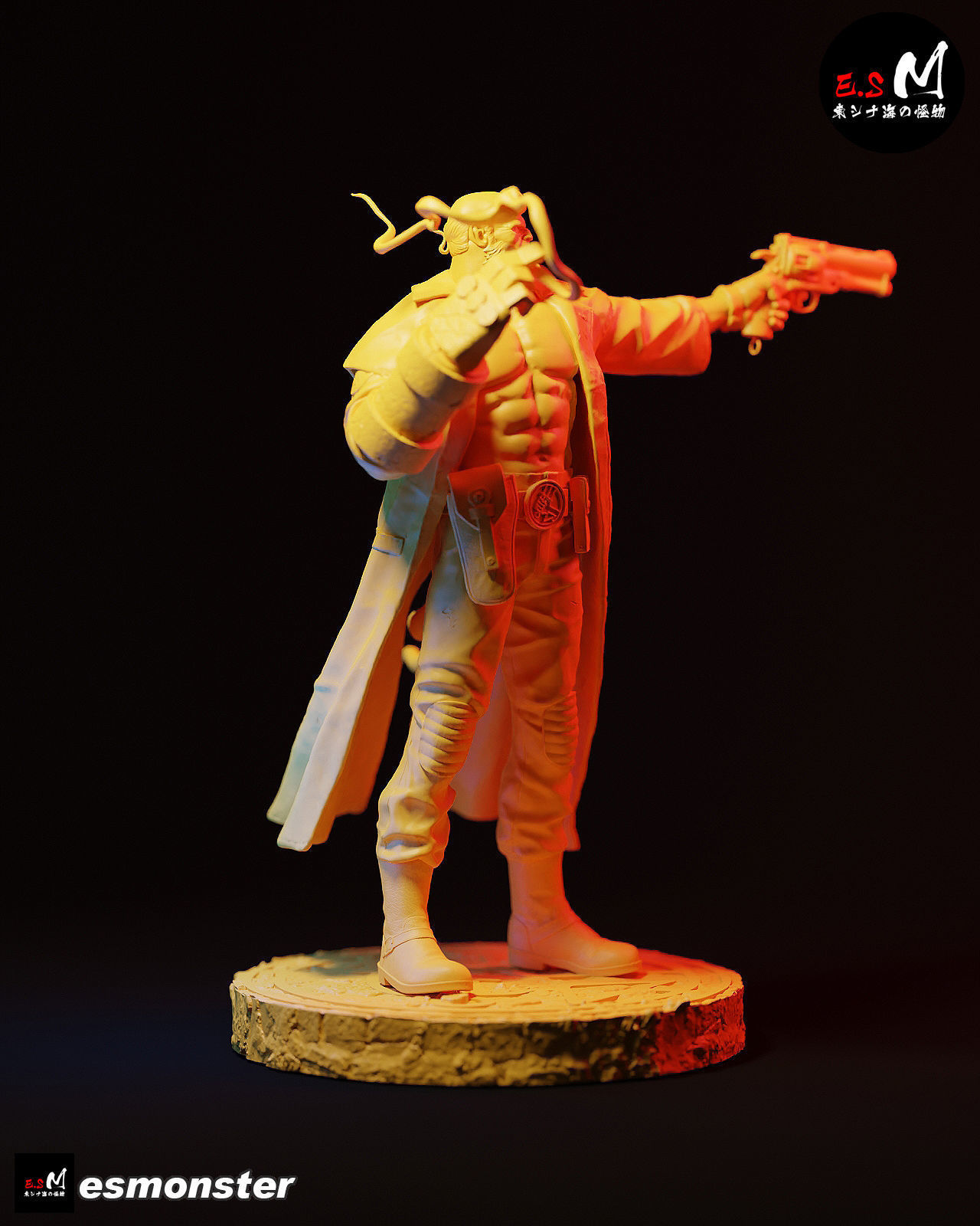 Hell boy CHARACTER BY ESM 3D print model_13