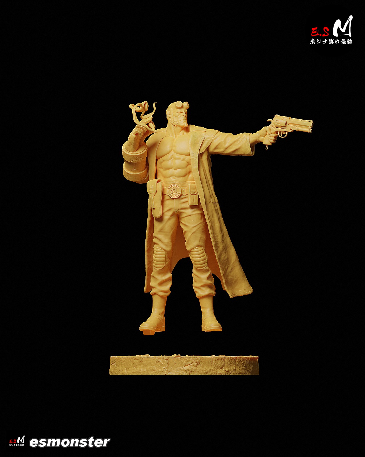 Hell boy CHARACTER BY ESM 3D print model_15