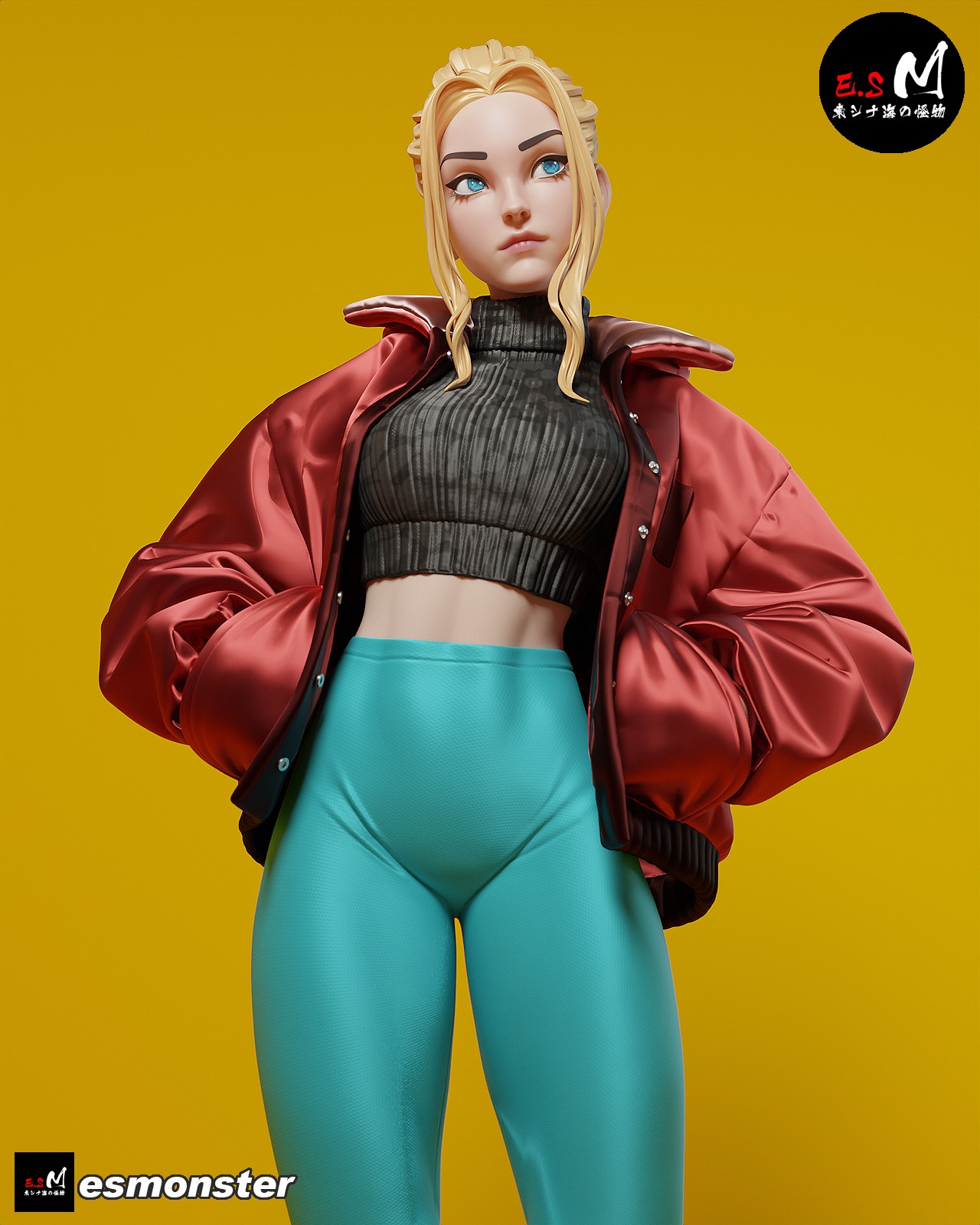 Monkey king CHARACTER BY ESM 3D print model_6