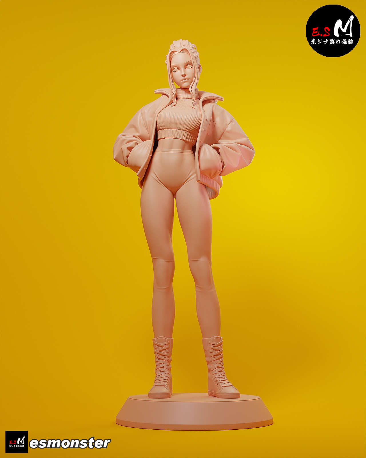 Monkey king CHARACTER BY ESM 3D print model_11