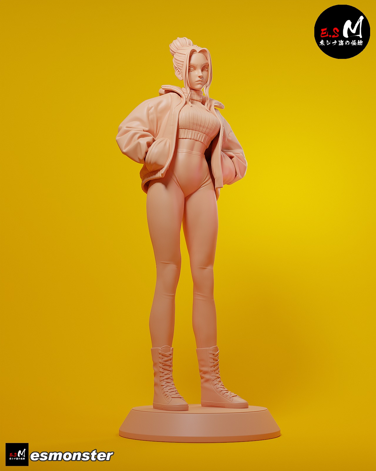 Monkey king CHARACTER BY ESM 3D print model_12