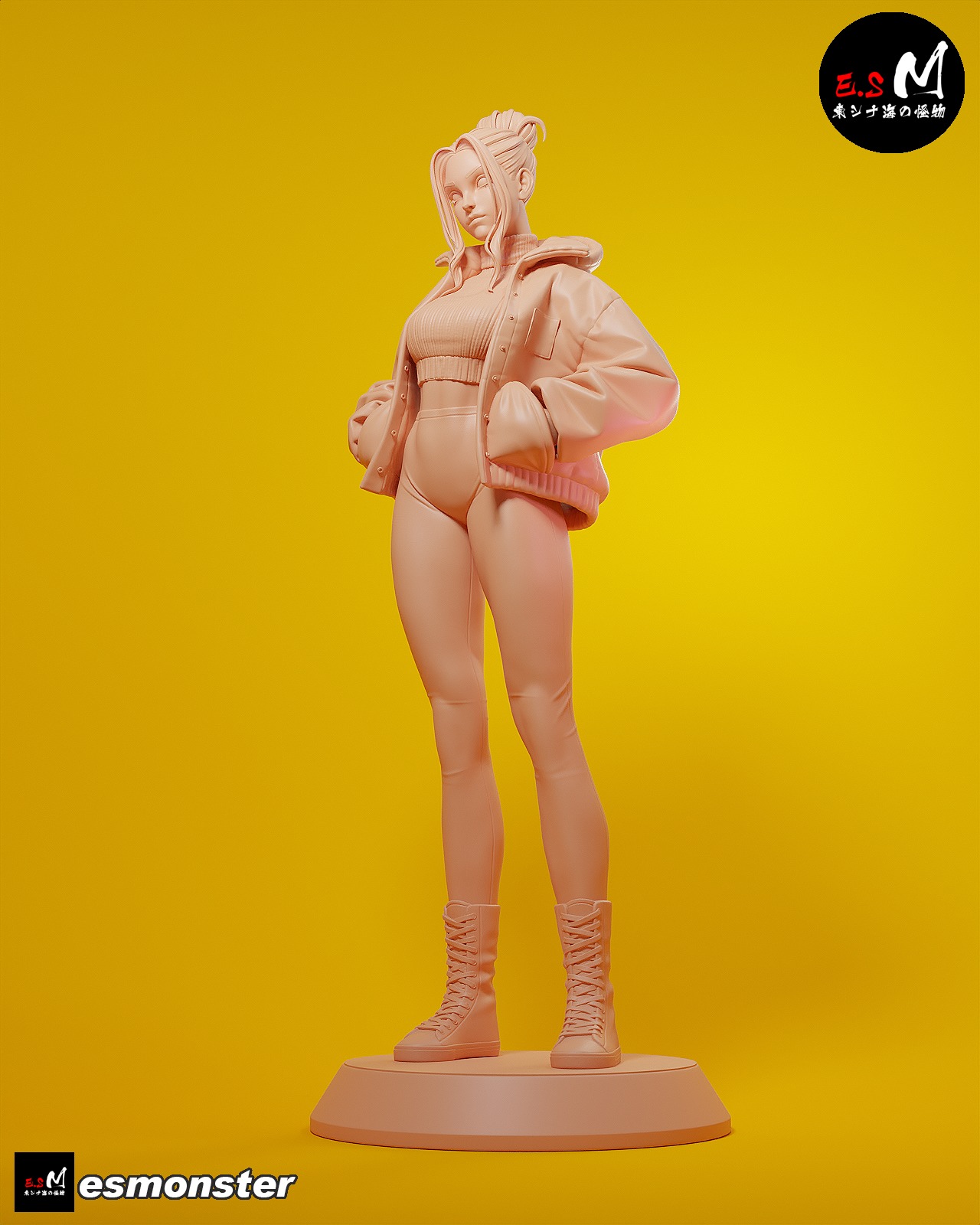 Monkey king CHARACTER BY ESM 3D print model_16