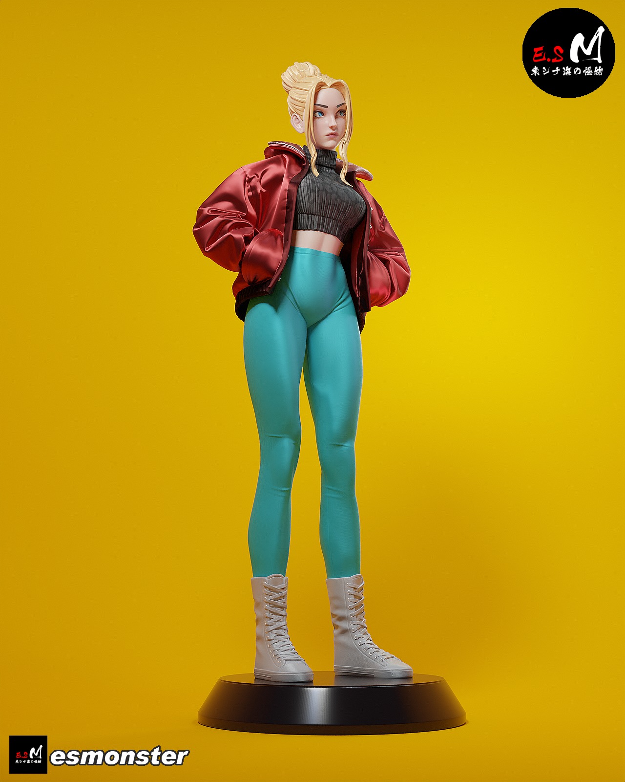 Monkey king CHARACTER BY ESM 3D print model_8