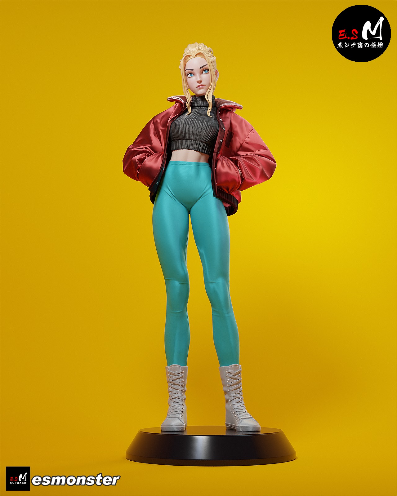 Monkey king CHARACTER BY ESM 3D print model_7