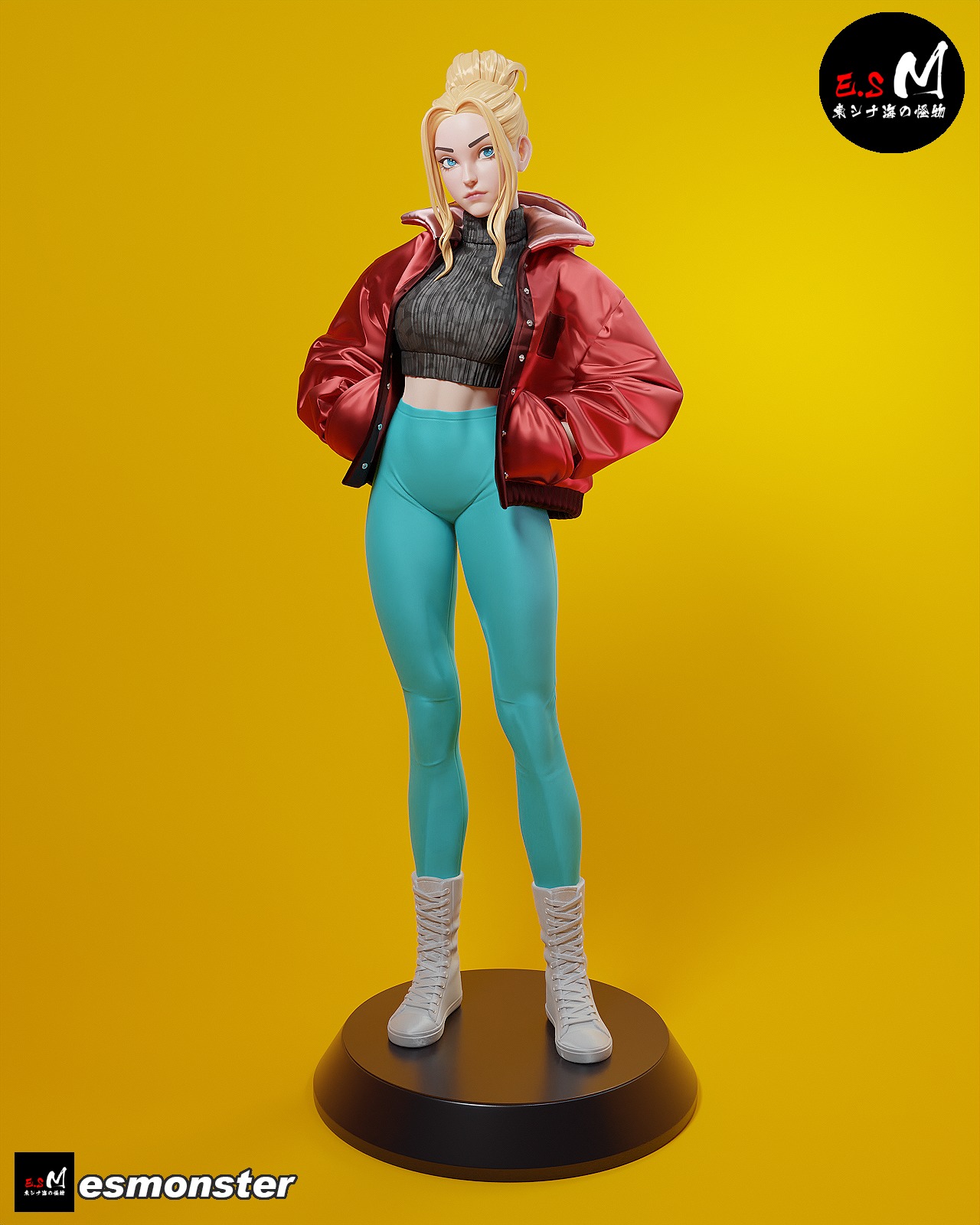 Monkey king CHARACTER BY ESM 3D print model_1