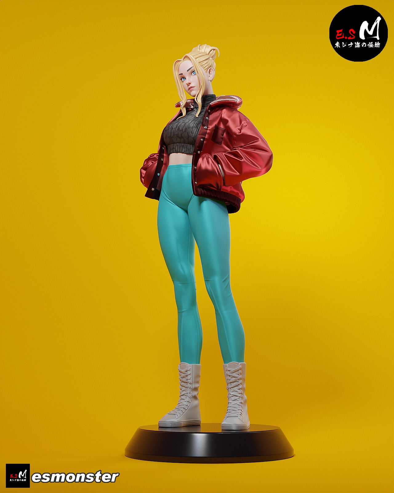 Monkey king CHARACTER BY ESM 3D print model_10