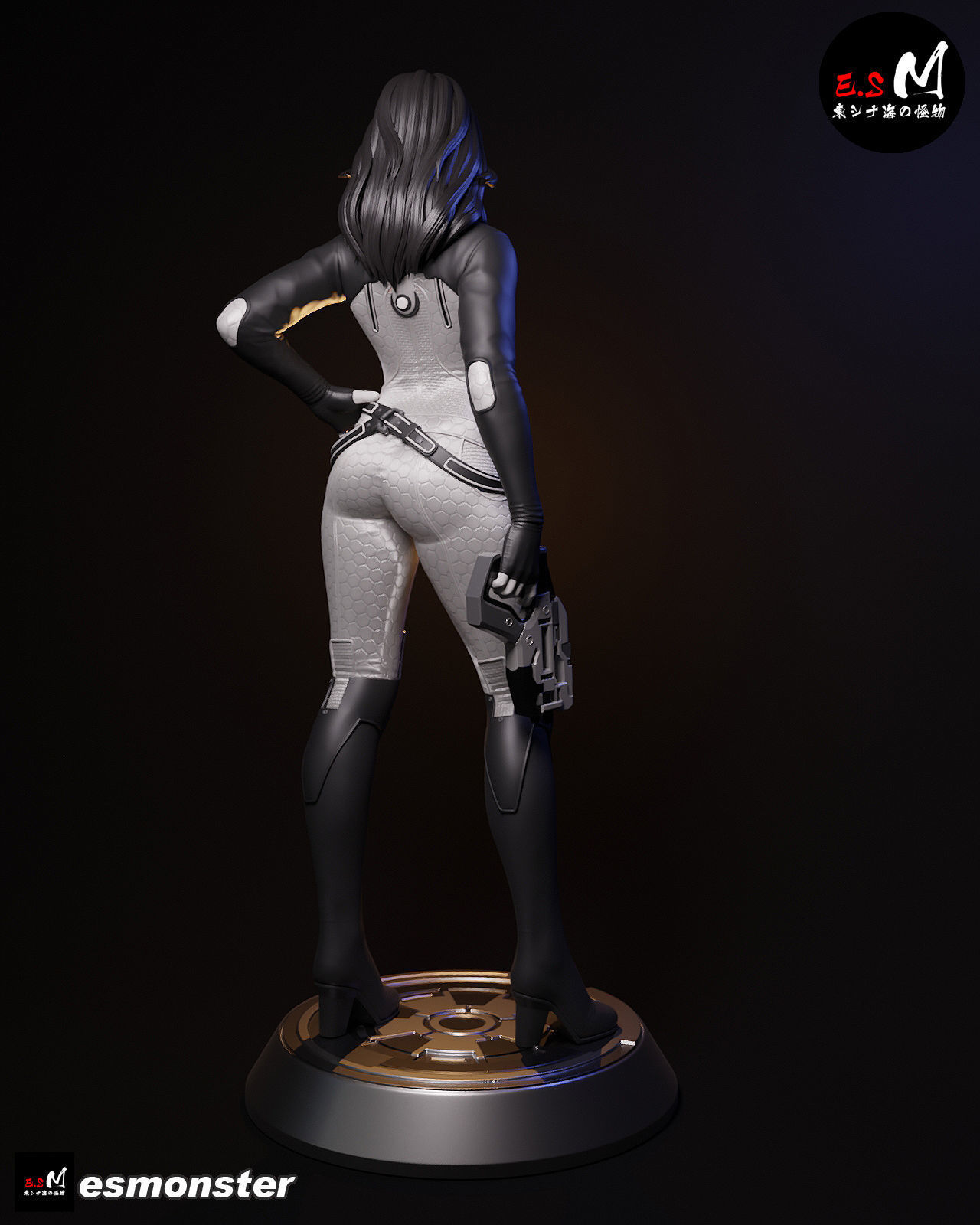 Miranda Lawson with NSFW CHARACTER BY ESM 3D print model_4