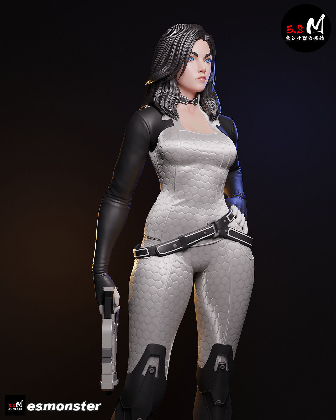 Miranda Lawson with NSFW CHARACTER BY ESM 3D print model_7