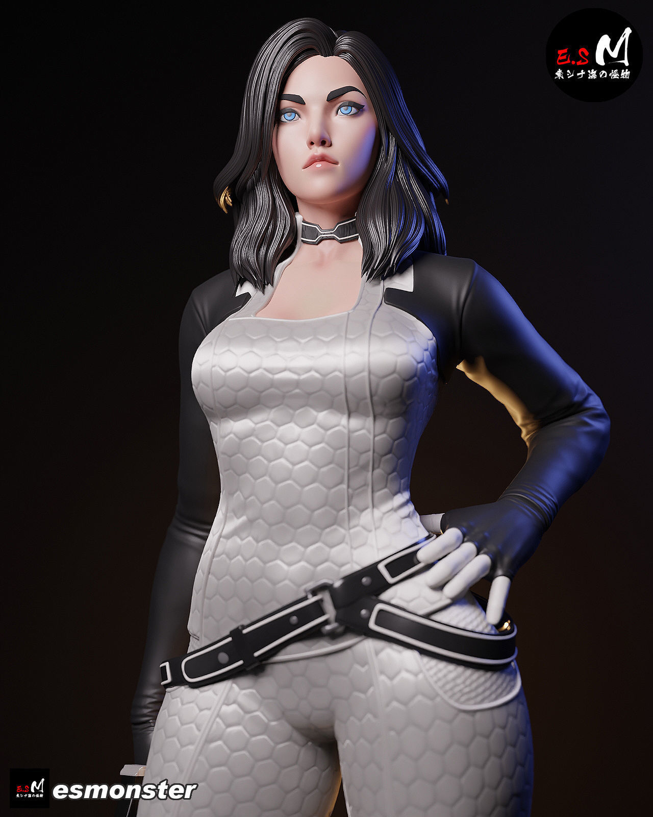 Miranda Lawson with NSFW CHARACTER BY ESM 3D print model_13