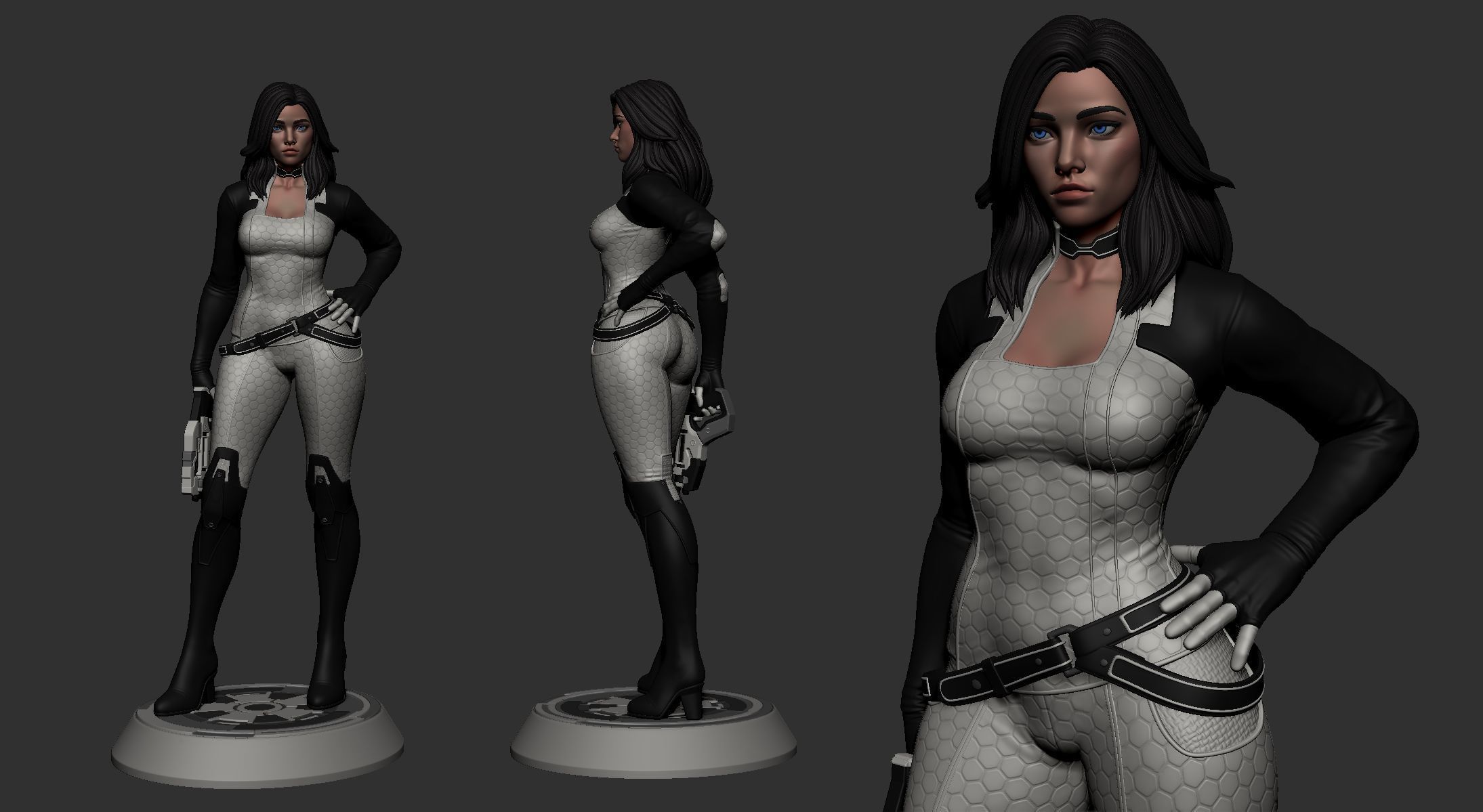 Miranda Lawson with NSFW CHARACTER BY ESM 3D print model_23