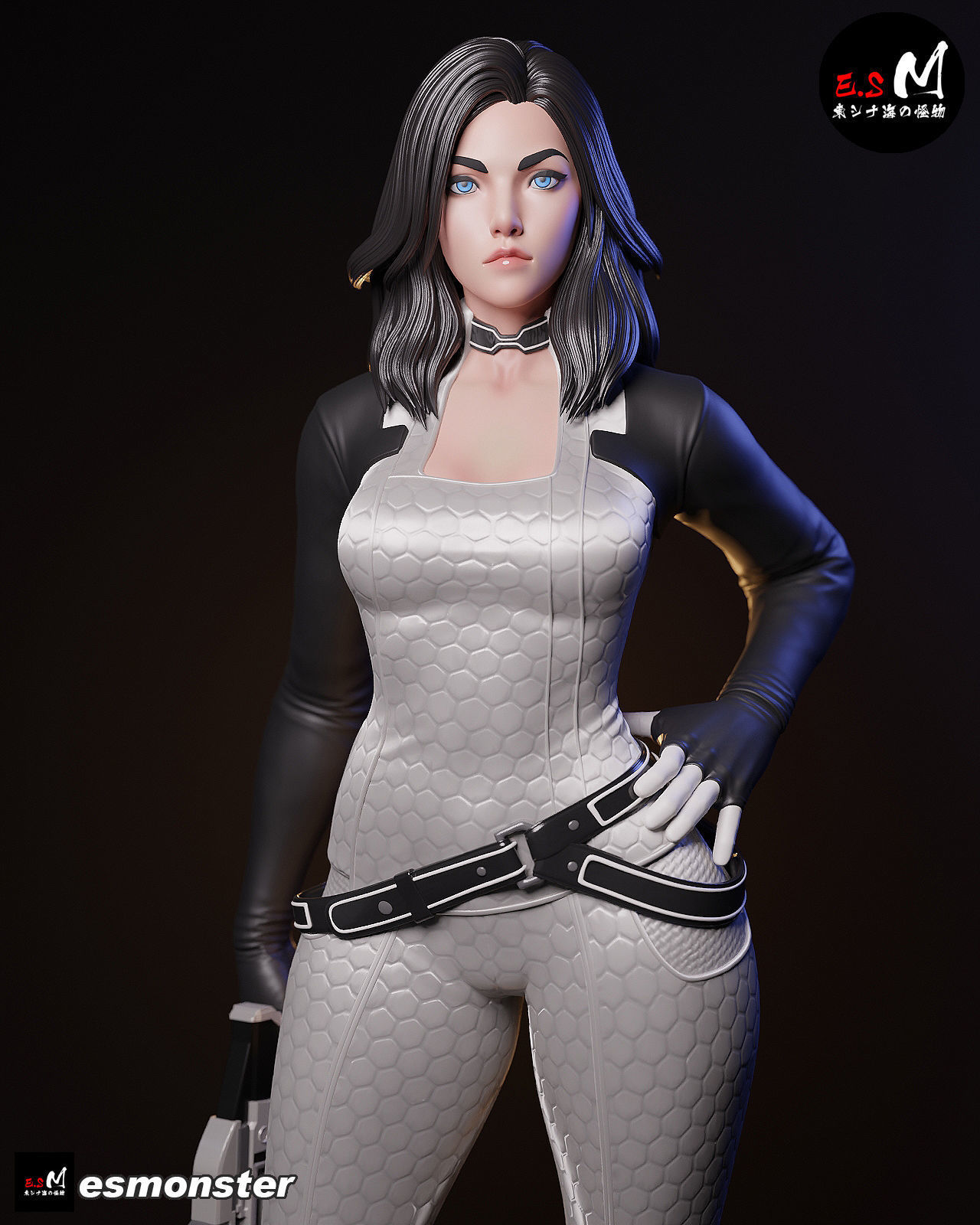 Miranda Lawson with NSFW CHARACTER BY ESM 3D print model_9