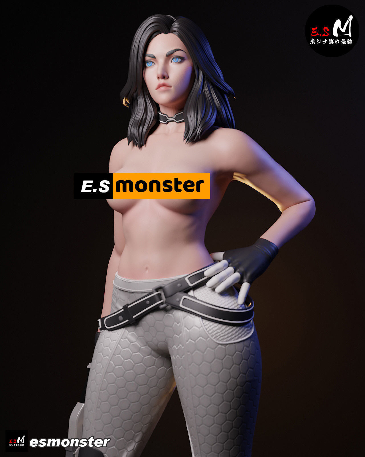 Miranda Lawson with NSFW CHARACTER BY ESM 3D print model_20