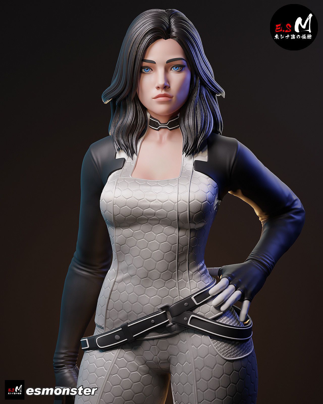 Miranda Lawson with NSFW CHARACTER BY ESM 3D print model_1