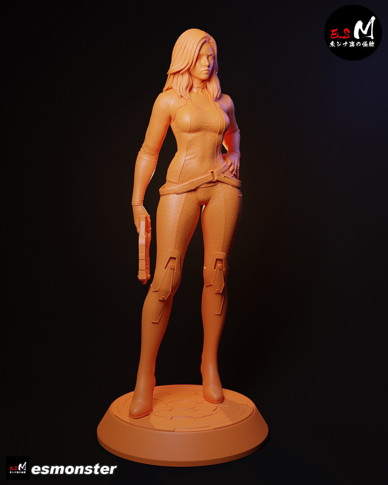 Miranda Lawson with NSFW CHARACTER BY ESM 3D print model_27