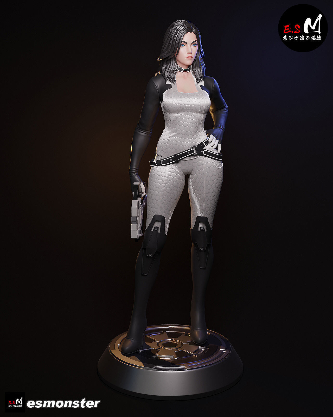 Miranda Lawson with NSFW CHARACTER BY ESM 3D print model_16