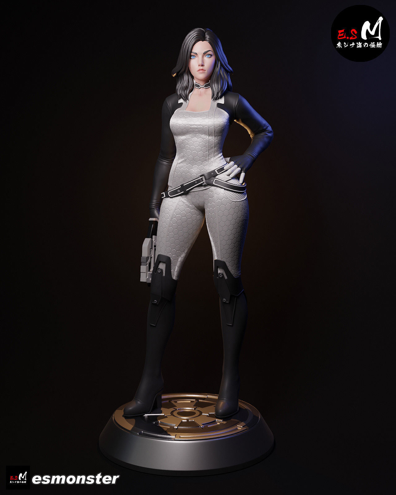 Miranda Lawson with NSFW CHARACTER BY ESM 3D print model_2