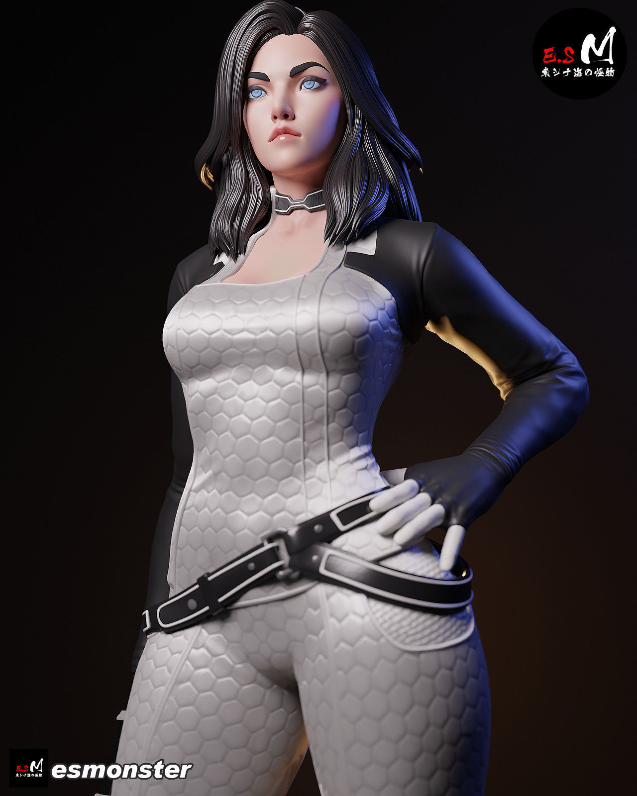Miranda Lawson with NSFW CHARACTER BY ESM 3D print model_12
