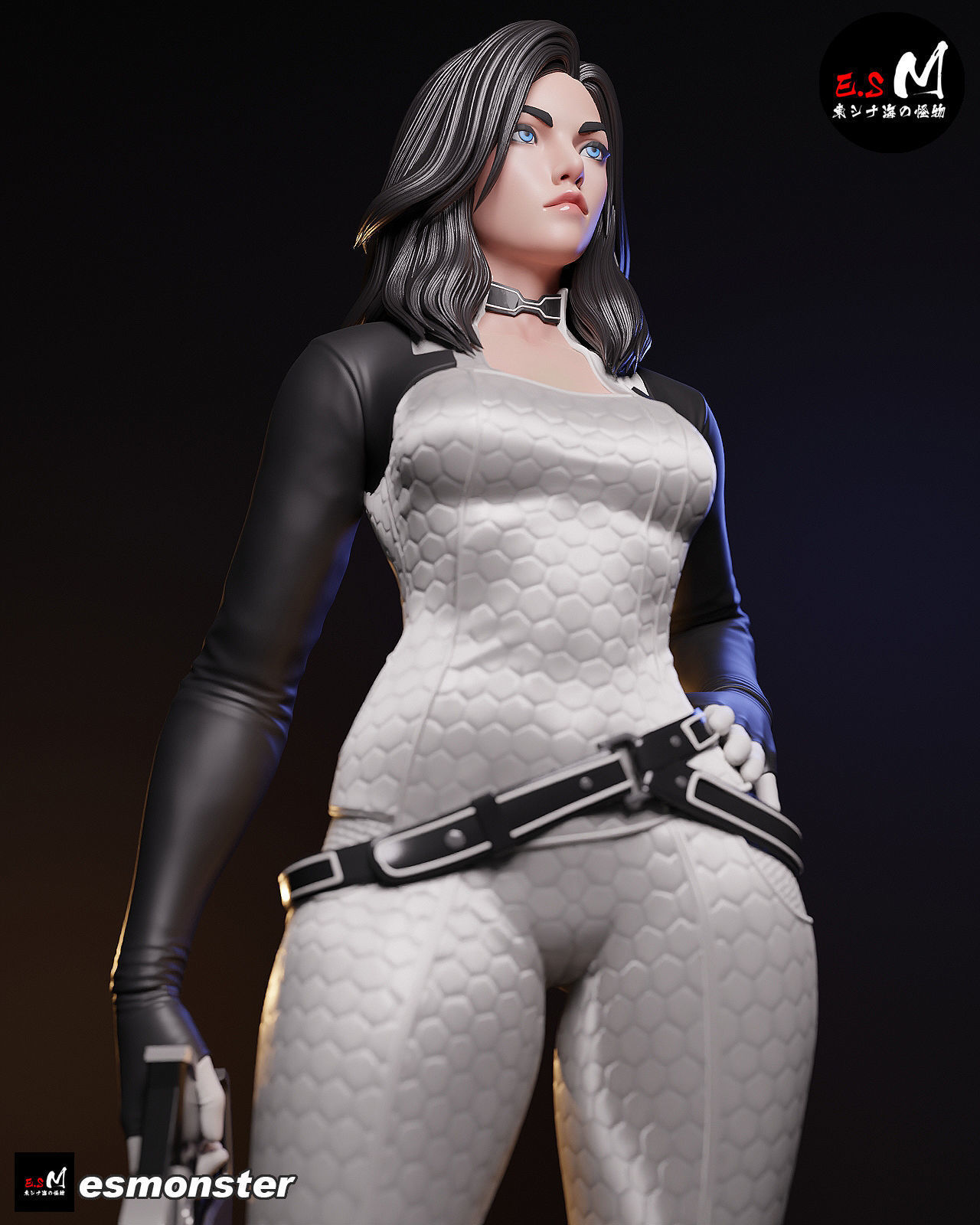 Miranda Lawson with NSFW CHARACTER BY ESM 3D print model_11