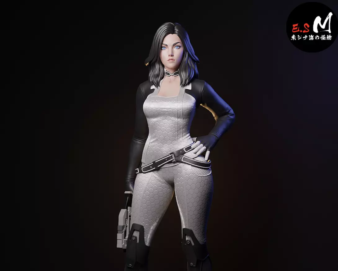 Miranda Lawson with NSFW CHARACTER BY ESM 3D print model_0