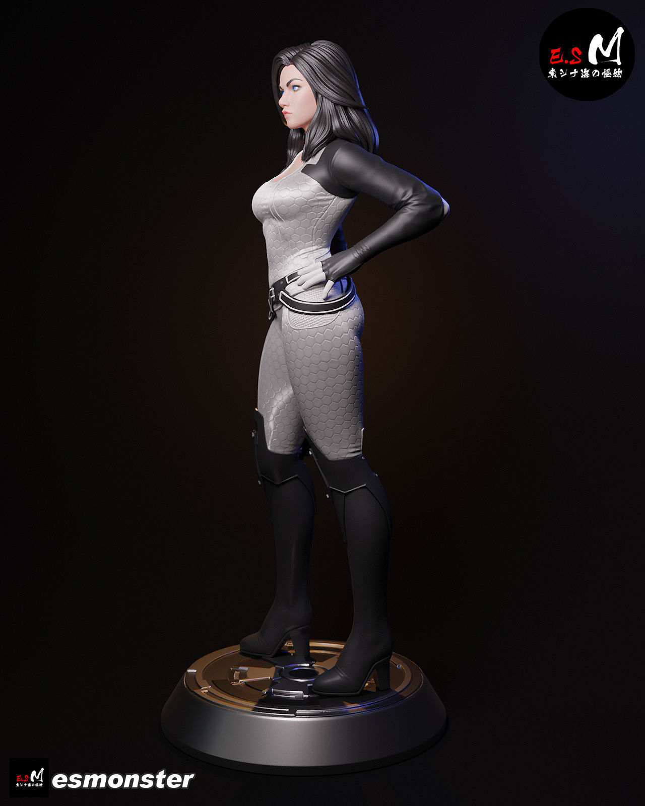 Miranda Lawson with NSFW CHARACTER BY ESM 3D print model_5