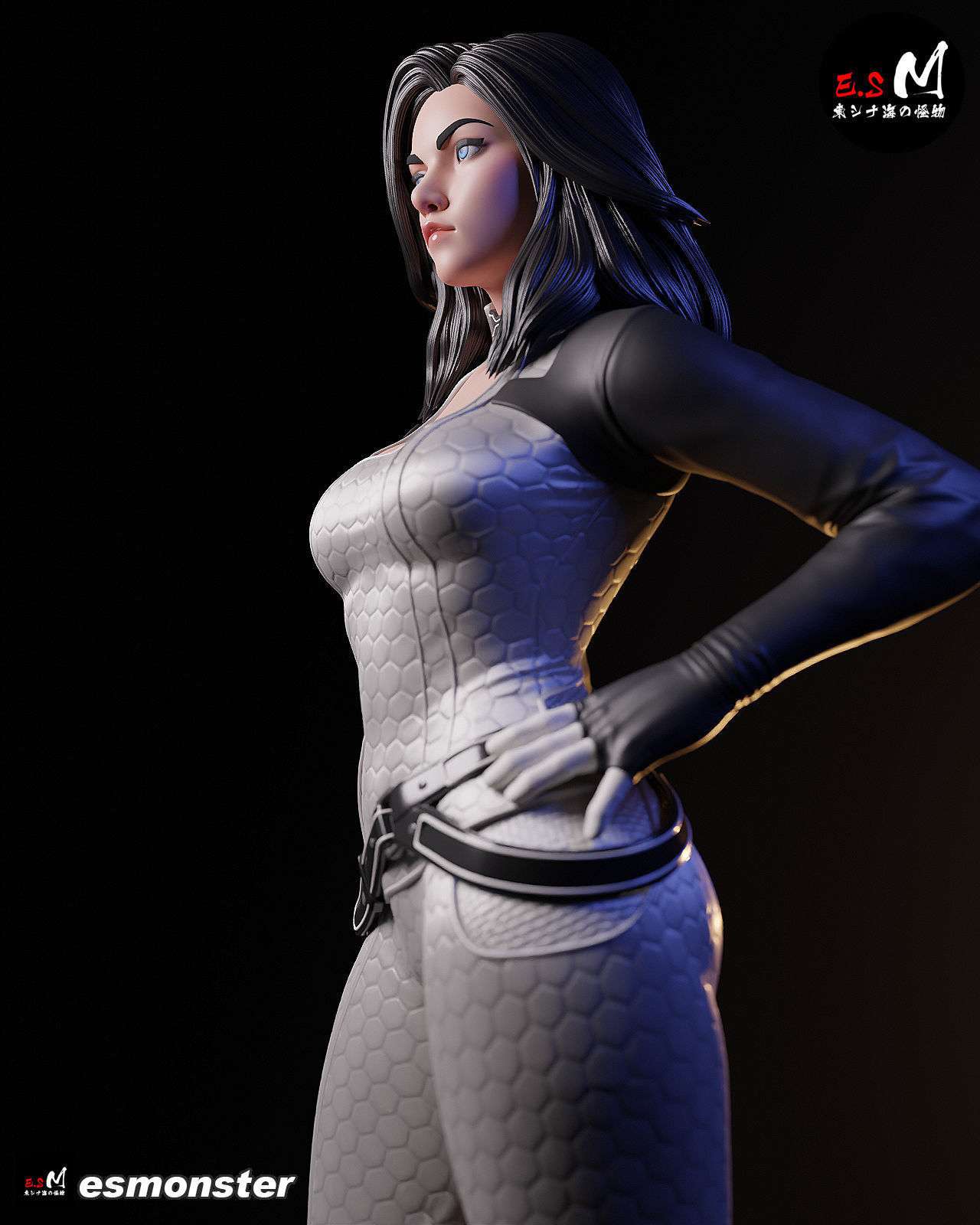Miranda Lawson with NSFW CHARACTER BY ESM 3D print model_10