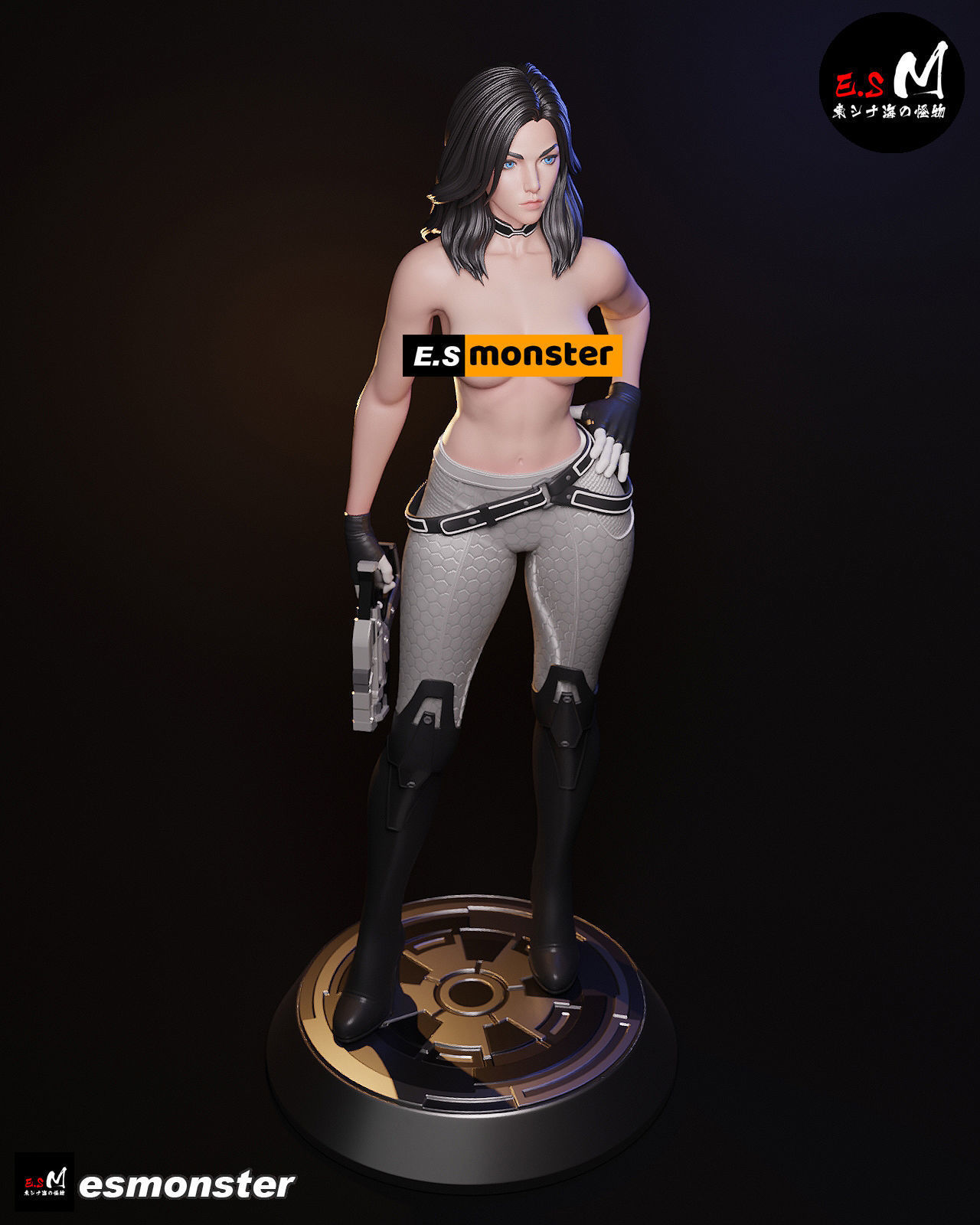Miranda Lawson with NSFW CHARACTER BY ESM 3D print model_21