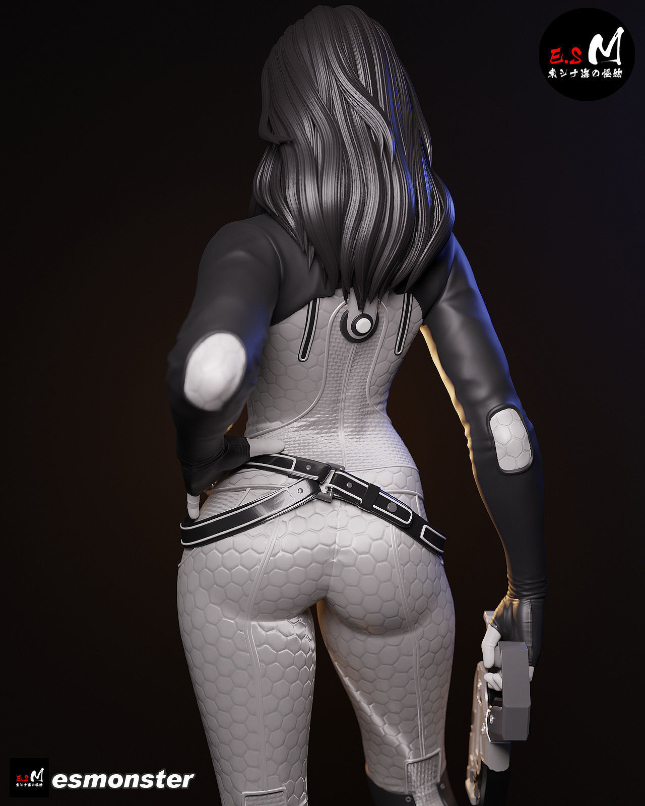 Miranda Lawson with NSFW CHARACTER BY ESM 3D print model_17