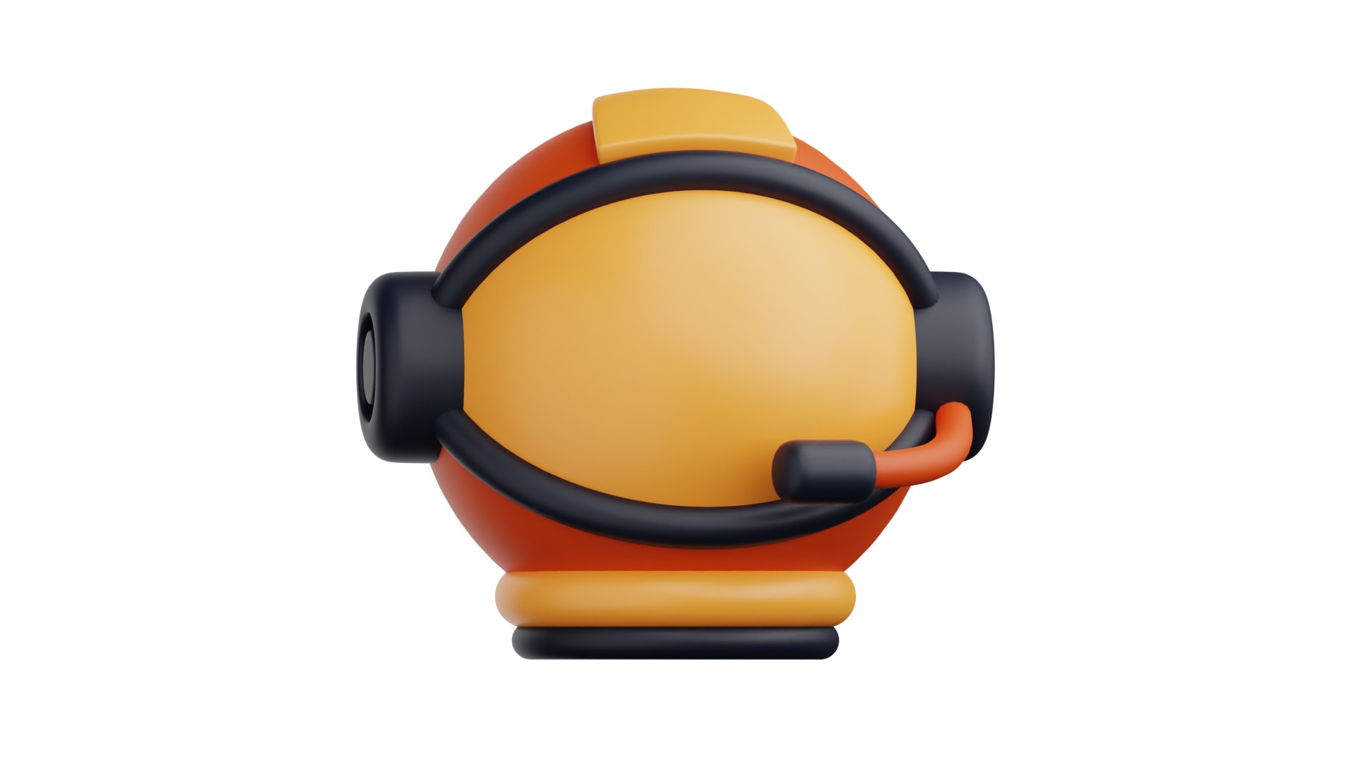 Astronaut Helmet 3D model_18