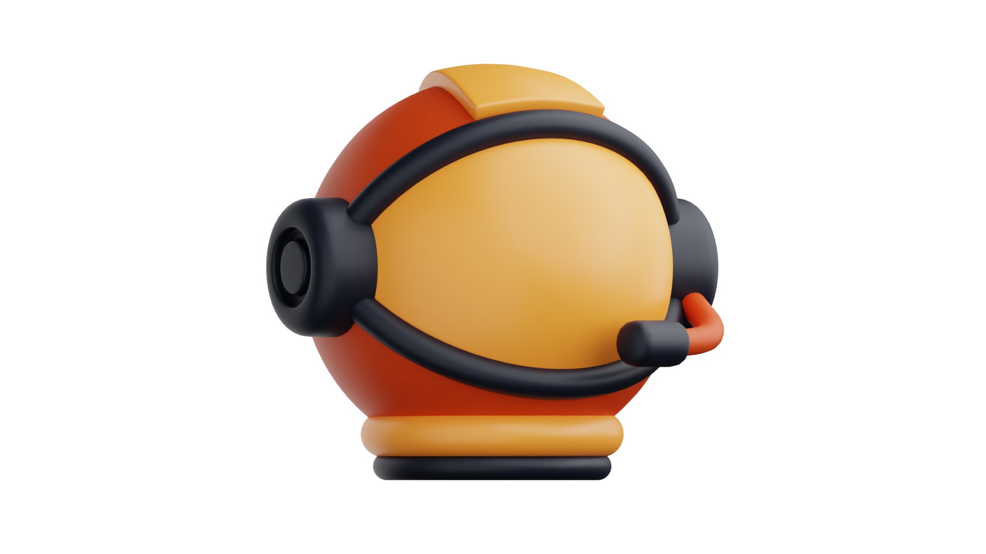 Astronaut Helmet 3D model_17