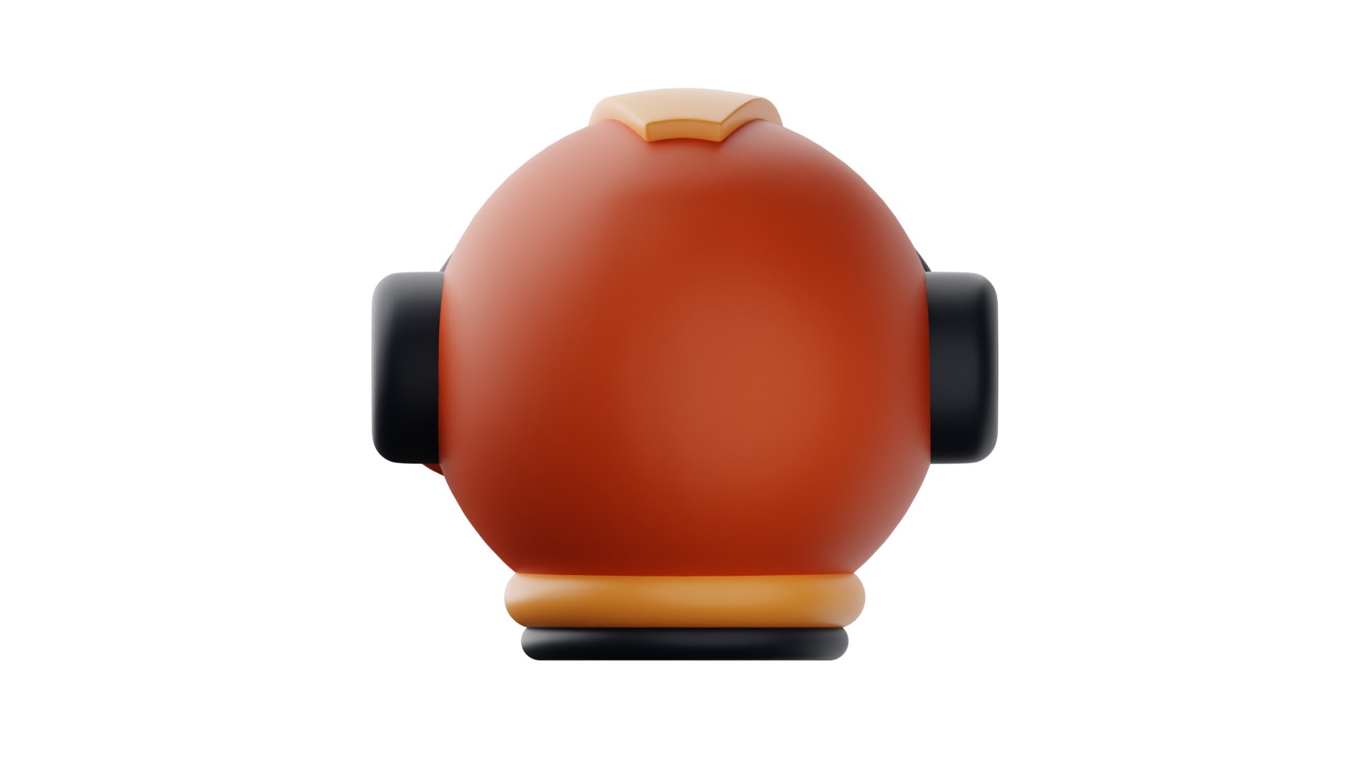Astronaut Helmet 3D model_9