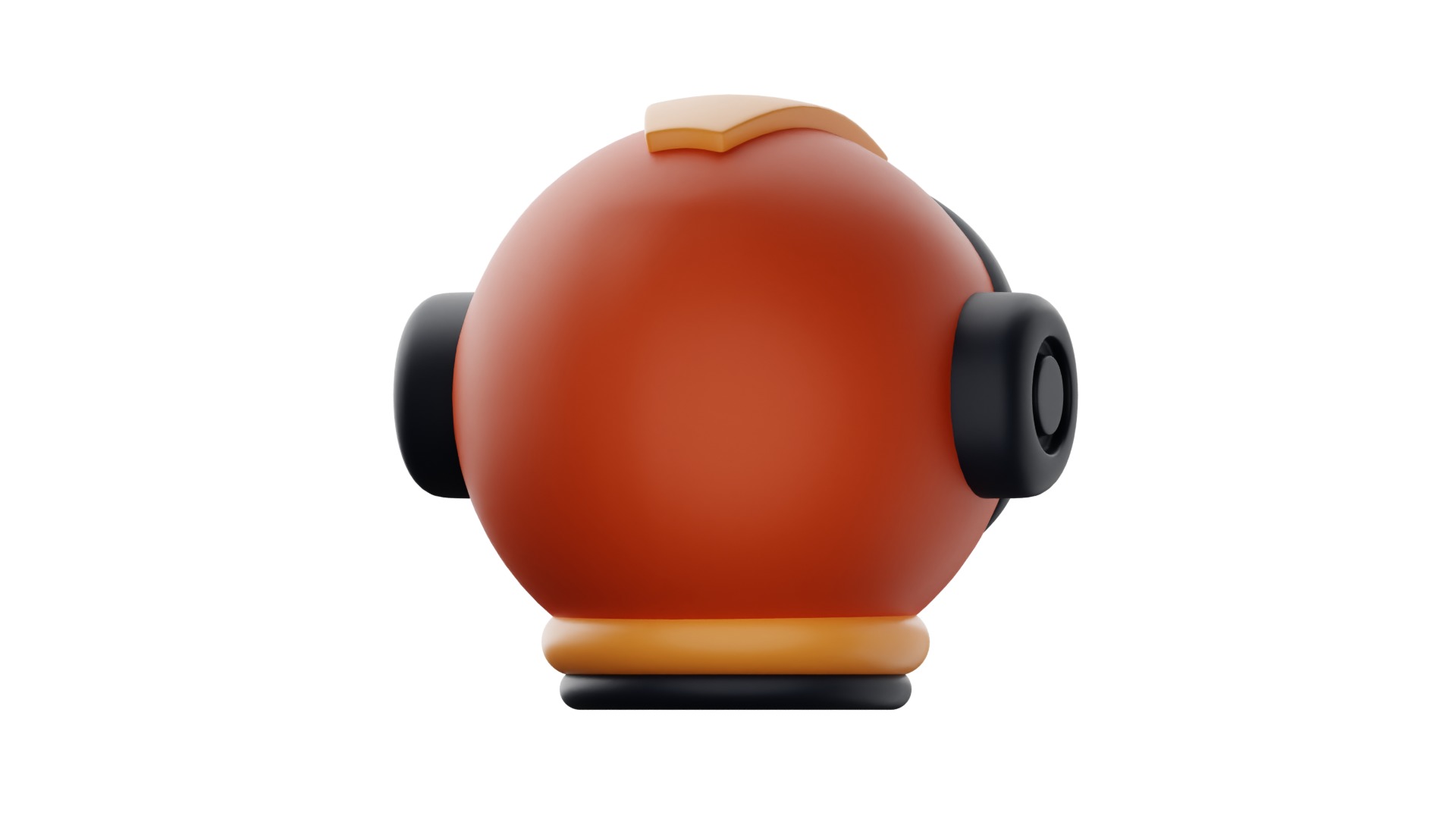 Astronaut Helmet 3D model_10