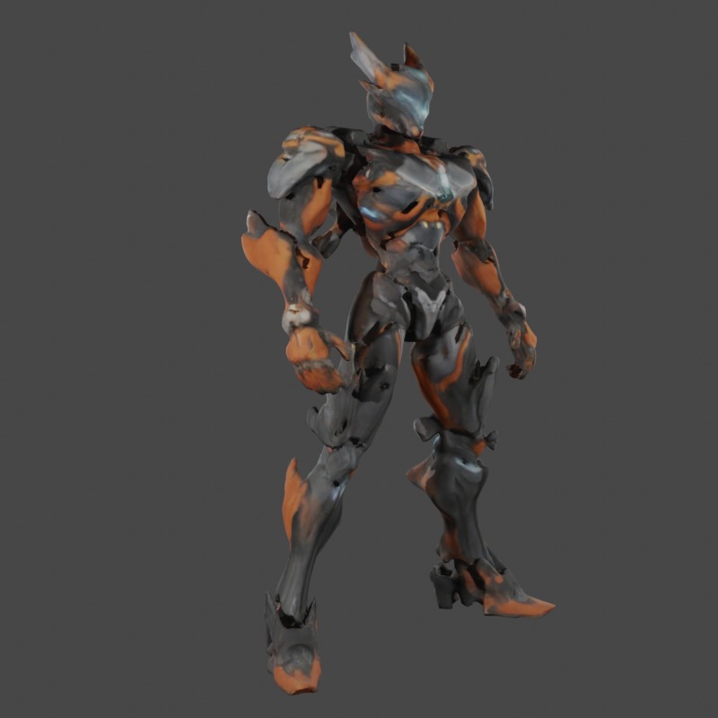 Neon Vanguard 3D model  3D model_2