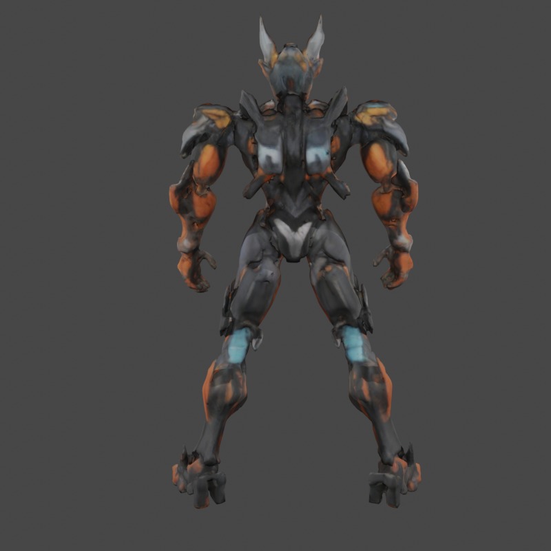 Neon Vanguard 3D model  3D model_3