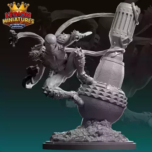 Marvel crisis protocol Agent Venom presupported included