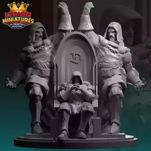 Marvel crisis protocol Dr Doom presupported included