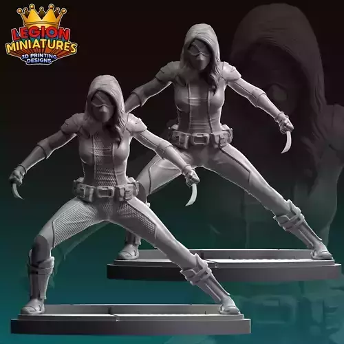 Marvel crisis protocol Honey Badger presupported included