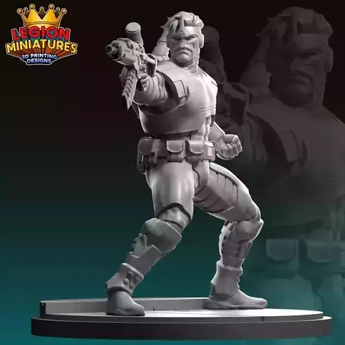 Marvel crisis protocol Maverick presupported included