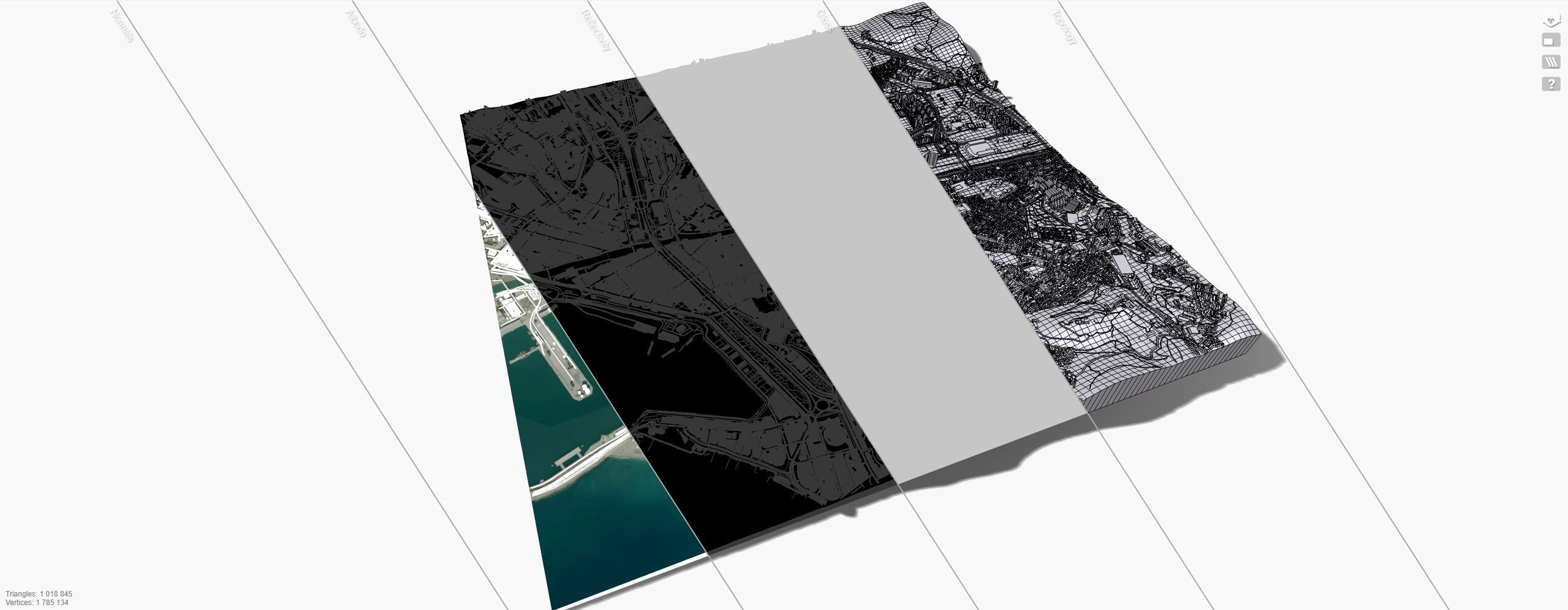 Cityscape Malaga Spain 3D model_17