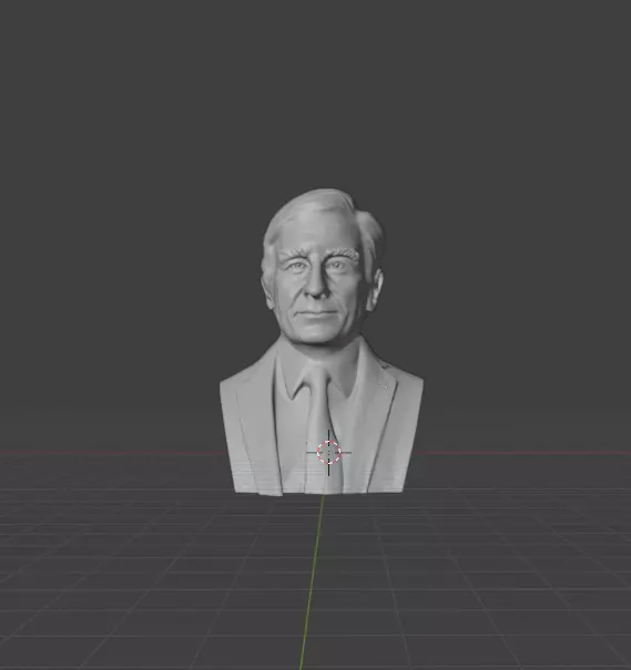 Sam Waterston 3D print model_0
