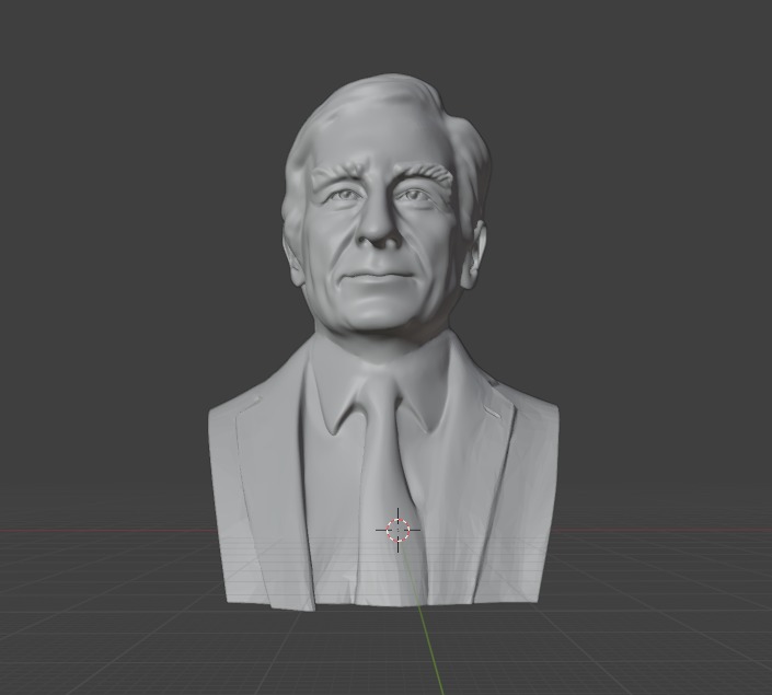 Sam Waterston 3D print model_15
