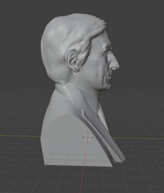 Sam Waterston 3D print model_17