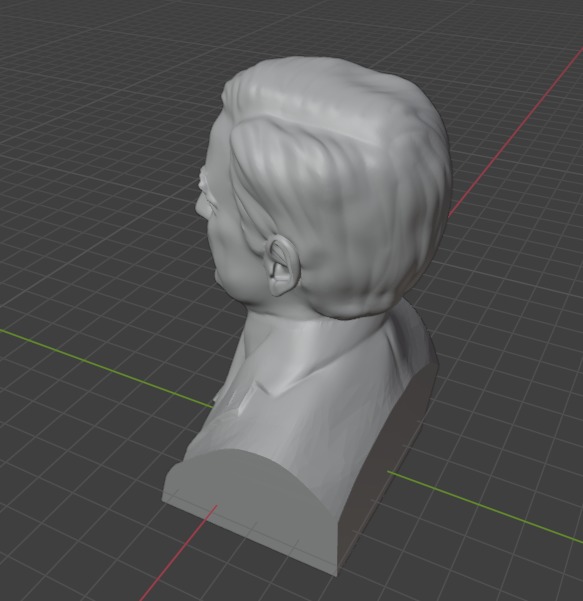 Sam Waterston 3D print model_4