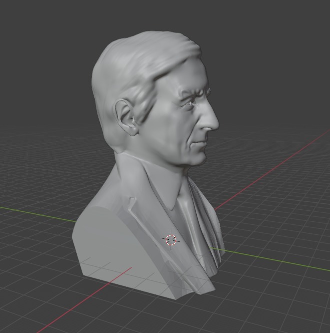 Sam Waterston 3D print model_16